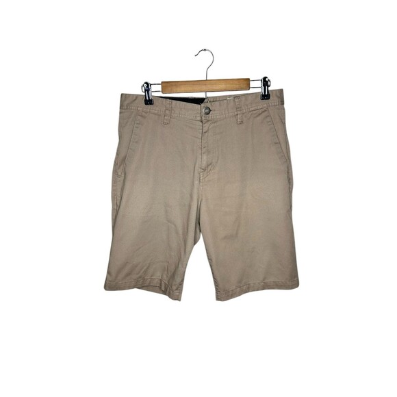 Volcom Vmonty Stretch Khaki Chino Shorts Men's Size 32 - Picture 2 of 5